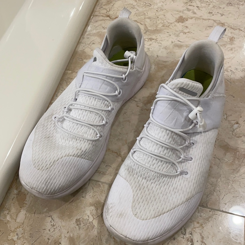 Nike White Running Shoes